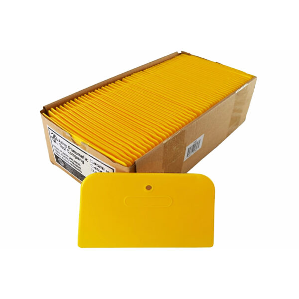 4528 6'' Yellow Plastic Spreaders - Astro Pneumatic 100PC/box