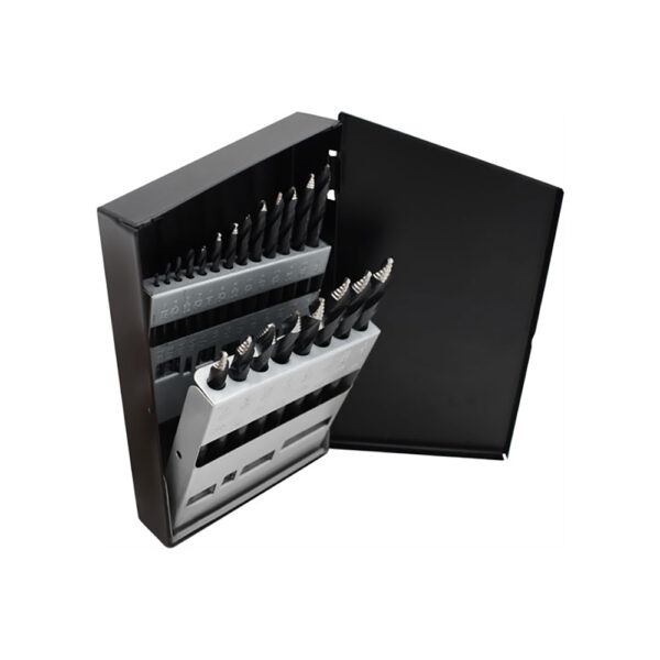 TS21 Drill Bit 21PC Set Astro Pneumatic ONYX TurboStep HSS Mechanics Length 1/16'' - 3/8''